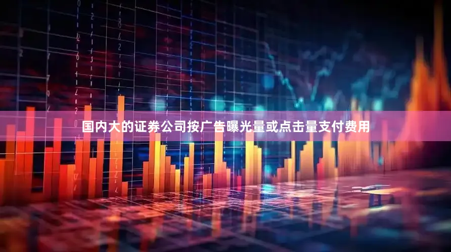 国内大的证券公司按广告曝光量或点击量支付费用