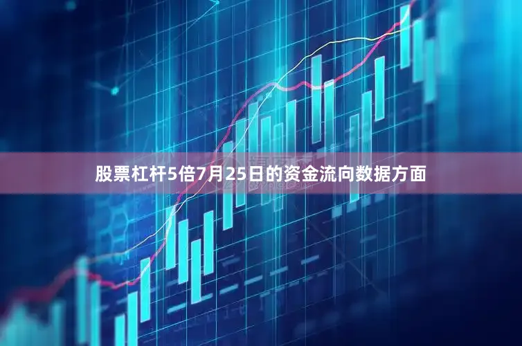 股票杠杆5倍7月25日的资金流向数据方面