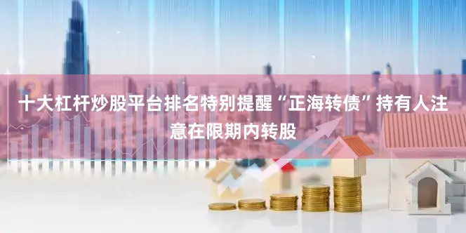 十大杠杆炒股平台排名特别提醒“正海转债”持有人注意在限期内转股